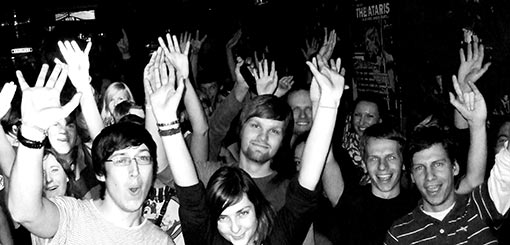 Das Publikum von Angelika Express im Magnet Club, Berlin