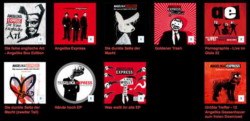 Alle unsere Alben bei Bandcamp